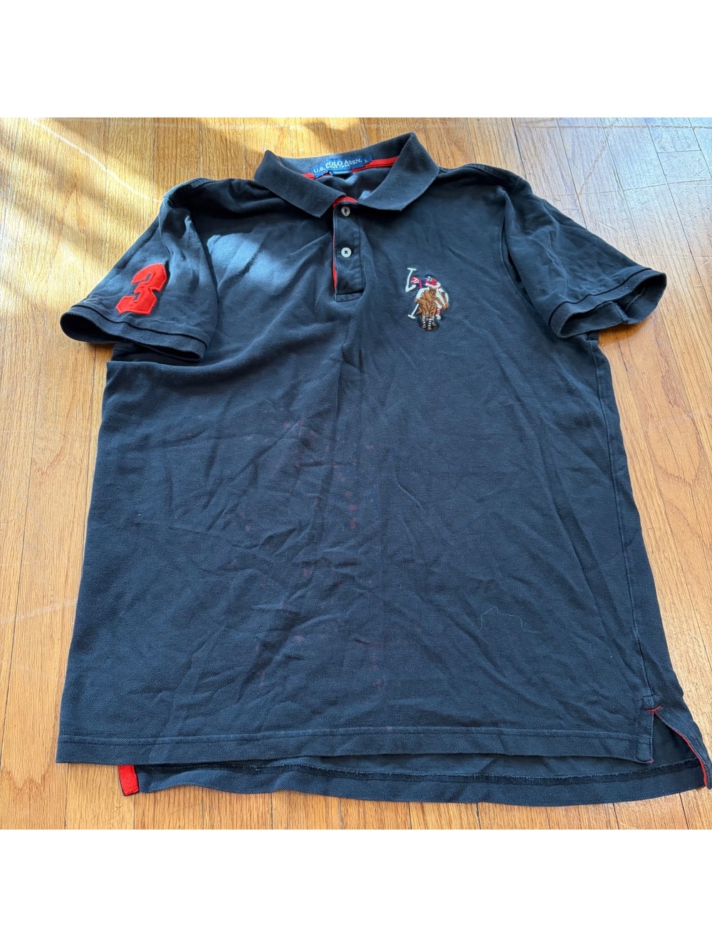 Vintage y2k big polo button up
